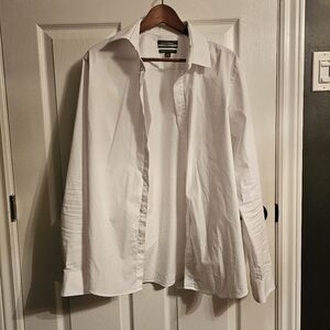 Denver Hayes white dress shirt